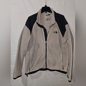 The North Face Tan and Black Outdoor Jacket